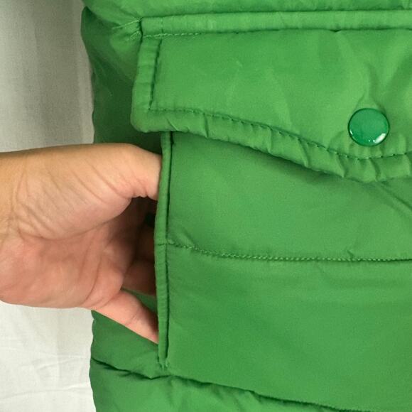 Vintage Carpenter Uniforms Pioneer Seeds Puffer Jacket Coat XL Green - Picture 6 of 8